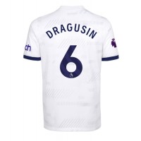 Camisa de Futebol Tottenham Hotspur Radu Dragusin #6 Equipamento Principal 2023-24 Manga Curta